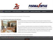 Tablet Screenshot of formaventas.com